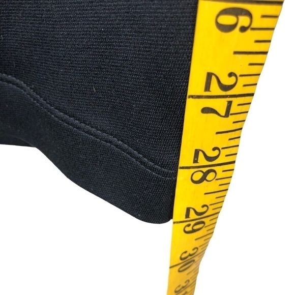 Nike Golf Mens Dri Fit Black 1/4 Zip Mock Neck Pull Over Long Sleeve Shirt XL - Picture 5 of 5